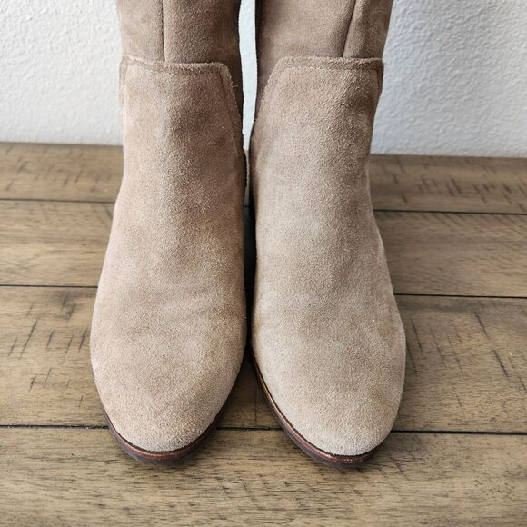 Vince Camuto Tan Over the Knee Boots - Picture 7 of 14